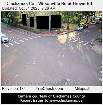 Wilsonville Rd at Brown Rd